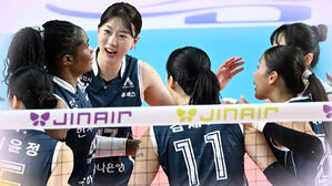 '4연승' 도로공사, 단독 선두 도약