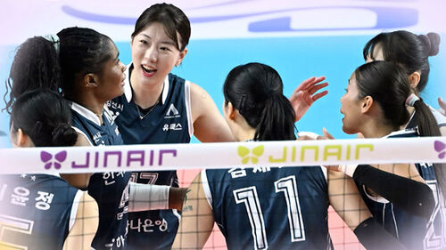 '4연승' 도로공사, 단독 선두 도약