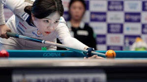 '차세대 스타' 정수빈, 또 김가영 꺾고 LPBA 투어 16강행