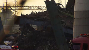 "울산화력 보일러타워, 발파 쉽도록 구조물 자르던 중 붕괴"