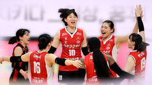 달라진 페퍼…'3연승'으로 2위 도약