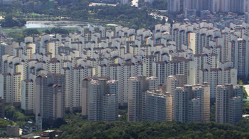 서울 아파트값 상승폭 2주째 축소