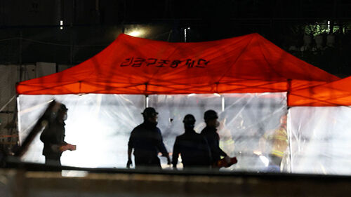 실종자 밤샘 수색…추가 붕괴 우려에 난항