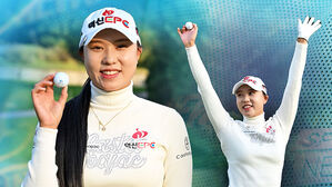 마지막 대회 첫날, 짜릿한 홀인원!