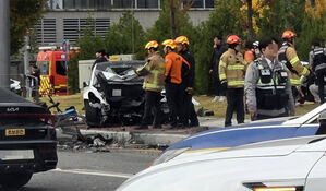 대전 도심서 승용차·오토바이 10대 추돌…1명 사망·15명 부상