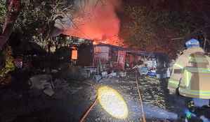 강원 횡성서 주택 화재로 노부부 숨져