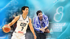 허훈 KCC 데뷔전…친정 KT에 완승