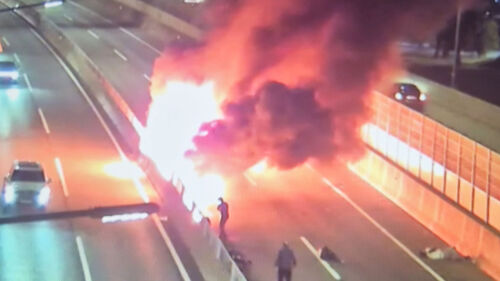 서해안고속도로 소하 나들목서 음주 역주행 사고…6명 부상