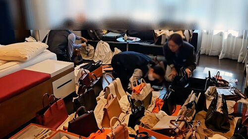 에르메스 가방만 60점…세금 안 내고 호화 생활