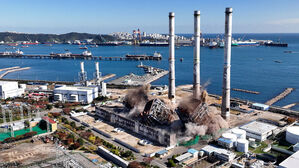 보일러 타워 4·6호기 발파 완료…수색·구조 속도