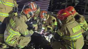 울산화력 붕괴 매몰 실종자 1명 위치 추가 확인