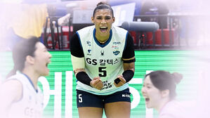 실바 49점 '맹활약'…GS칼텍스 대역전승