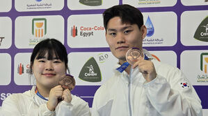 오예진-홍수현, 세계선수권대회 공기권총 혼성 동메달