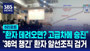 [D리포트] "환자 데려오면 고급차에 승진"…다단계 환자 알선 조직 검거