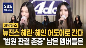 [자막뉴스] "법원 판결 존중" 뉴진스 해린·혜인 어도어로 돌아간다…남은 멤버들은?