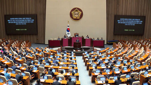국회, 비쟁점 법안 50여 개 처리…추경호 체포동의안 보고