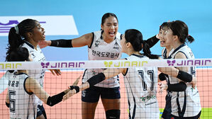 '6연승' 도로공사의 이유있는 선두 질주…저력은 막강 삼각편대