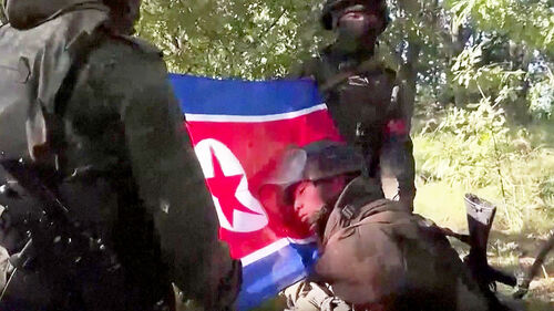 지뢰 제거하는 북한 병사 공개…러 "영웅적 도움"