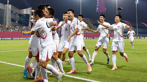 북한 축구, FIFA U-17 월드컵 16강 진출…일본과 격돌