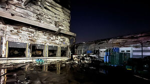 칠곡 물류창고 화재, 12시간 만에 완진…인명피해 없어