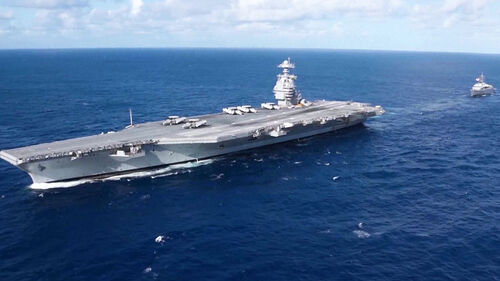 미 "포드 항모단 카리브해 진입"…압박 최고조