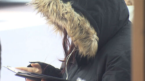 첫눈 내린 한라산…강추위에 체감온도 뚝