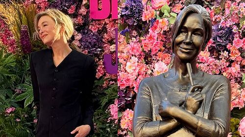 런던에 브리짓 존스 주인공 르네 젤위거 동상 세워져