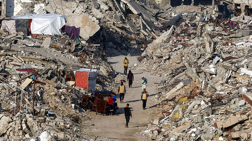 가자지구 전역 공습…"하마스 휴전 합의 위반"