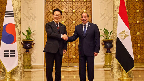 이재명 대통령, 이집트 대통령과 정상회담