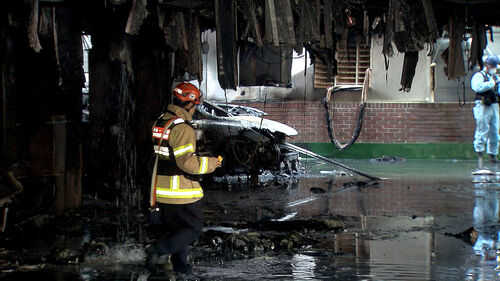 새벽 서울 양천구 아파트 화재…주민 50명 병원 이송