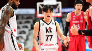 '강동희 아들' KT 신인 강성욱, D리그서 '트리플더블' 맹활약