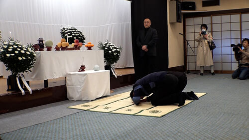 올해도 반쪽 추도식…"강제동원 부정은 억울"