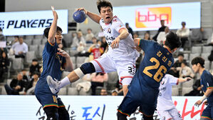 SK, 상무 꺾고 핸드볼 H리그 3연승&hellip;남자부 단독 선두