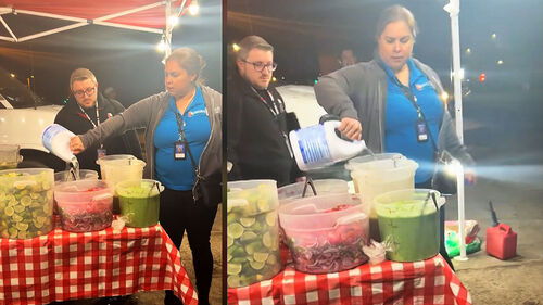 음식점 식재료에 표백제 '콸콸'…검사관 논란