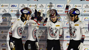 쇼트트랙 김길리, 월드투어 3차 대회 혼성계주 &middot; 1,500ｍ '2관왕'