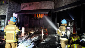 양주 자동차정비소서 한밤중 불&hellip;한때 대응 1단계