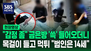 [현장영상] "진짜 금 가지고 싶어서" 10돈짜리 목걸이 걸치고 전력 질주
