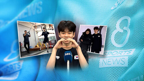 '코치' 엄마·'도우미' 아빠 위한 '금빛 선물' 약속