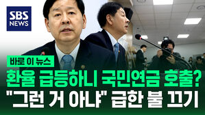 [바로이뉴스] 환율 급등하니 국민연금 호출?&hellip;"그런 거 아냐" 급한 불 끄기