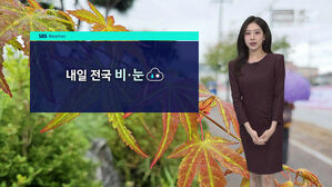 [날씨] 내일 전국에 비&middot;눈 소식&hellip;'강풍 특보' 주의