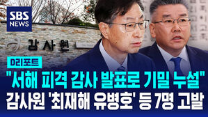 [D리포트] 감사원, 군사기밀 유출 혐의 최재해&middot;유병호 등 7명 고발