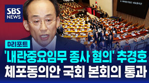 [D리포트] '내란중요임무 종사 혐의' 추경호 체포동의안 국회 통과
