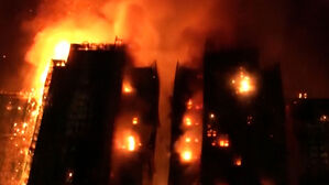 다카이치, 홍콩 화재 참사에 "마음 아파&hellip;희생자 애도"