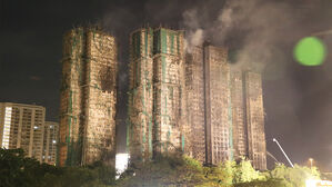 홍콩 아파트 화재참사 사망자 83명으로 늘어&hellip;76명 부상