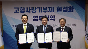 "고향사랑을 위한 따뜻한 동행" 행안부-세무사회-SBS 업무협약