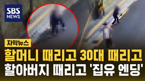 [자막뉴스] 할머니 때리고 30대 때리고 할아버리 때리고 '집유 엔딩'