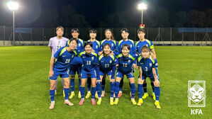 '김민지 동점골' 여자축구대표팀, 웨일스와 '1:1' 무승부