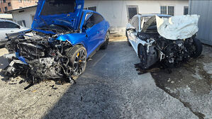 정읍 교차로서 역주행 외제차 충돌사고&hellip;4명 사상