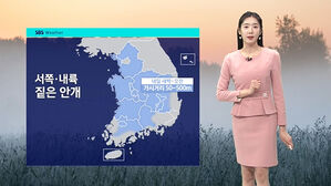 [날씨] 일요일 온화한 늦가을…수도권 고농도 먼지 말썽