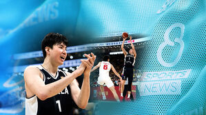 '불붙은' 이현중&hellip;만리장성 넘어 힘찬 첫발